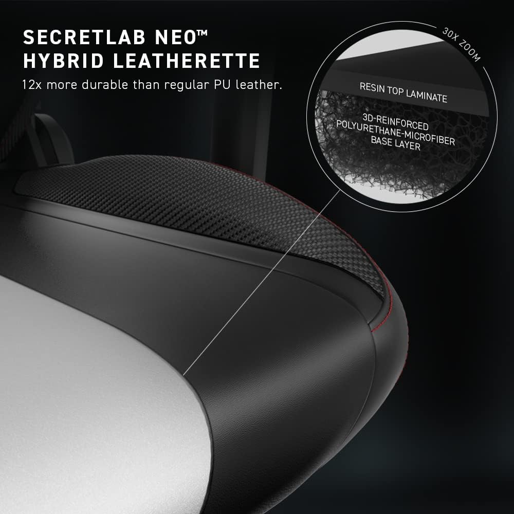 Secretlab Titan Evo Classic Gaming Chair - Reclining - Ergonomic & Comfortable Computer Chair with 4D Armrests - Magnetic Head Pillow & 4-Way Lumbar Support - Small - Black - Leatherette