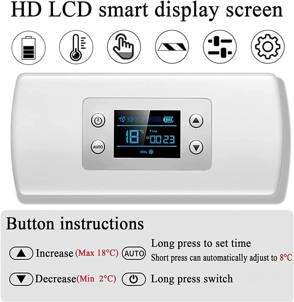 Insulin Cool Box Refrigerator, Cooler Bag Electric Insulin Cooler Container Thermostat USB Suitable for Travel/Interferon/Storage of Medicines