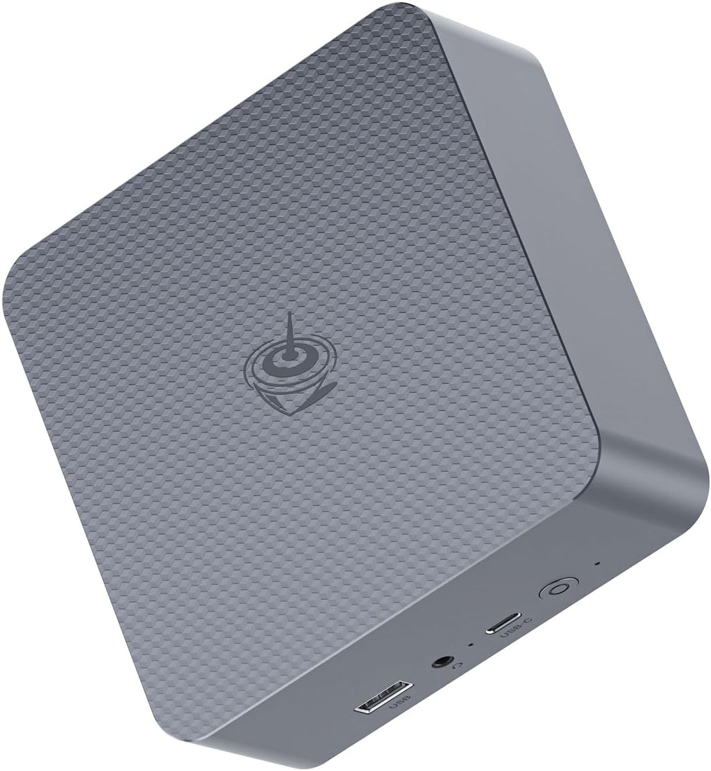 Beelink EQR6 Mini PC, AMD Ryzen 5 6600U(Up to 4.5GHz) 6C/12T, Mini Desktop Computer 24GB LPDDR5 RAM 500GB NVMe SSD, Mini Gaming PC 4K@60Hz Dual Display/BT5.2/WiFi 6 for Office/Gaming/Home