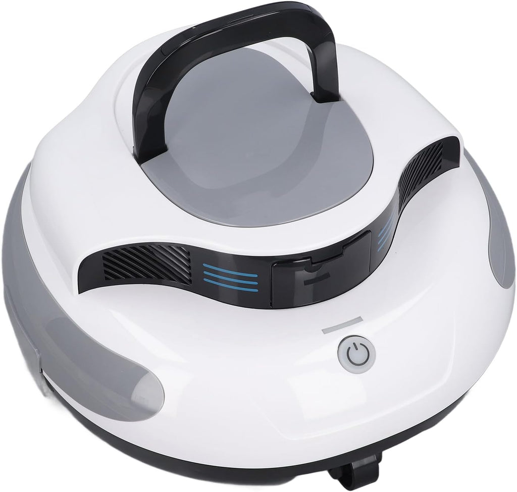 Pool Vacuum for Inground Pools, IPX8 Full Automatic Smart Cleaner Cordless Vacuum Robot Cordless Robotic (US Plug)