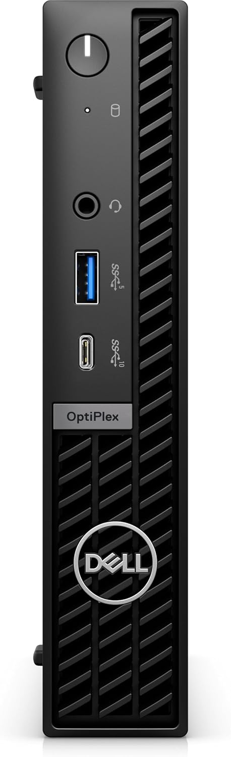 Dell OptiPlex 7020 MFF Mini PC 7000 Micro Form Factor Business Desktop Computer, Intel Hexa-Core i5-12500T (Beat i7-11700T), 64GB DDR5 RAM, 1TB PCIe SSD, WiFi6E, 2 DisplayPort + HDMI, Windows 11 Pro