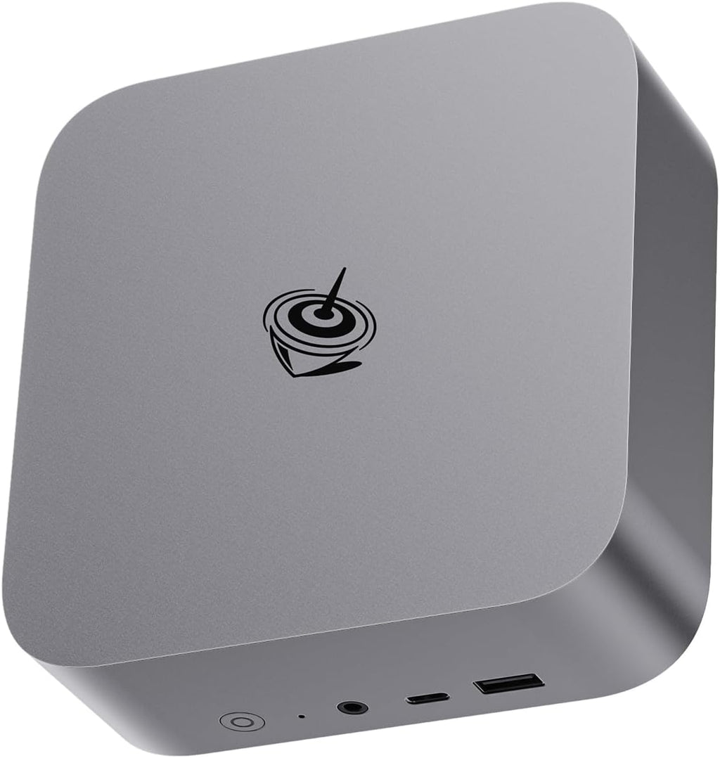 Beelink Mini PC SER8 with AMD Ryzen 7 8845HS Mini Computer(8C/16T, up to 5.1GHz), 32GB DDR5 1TB NVMe SSD, AI PC 4K UHD Triple Display HDMI/DP1.4/Type-C/WiFi 6/Bluetooth 5.2/2.5Gbps Ethernet/OS
