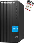 HP Desktop Computer Tower PC, Intel Quad-Core I3-13100 (3.4GHz), 32GB RAM, 1TB PCIe SSD, WiFi Adapter, VGA, HDMI, RJ-45, Mouse Included, Windows 11 Home, Ideal for Home Office, Business & Student