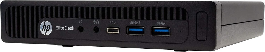 HP EliteDesk 800 G2 Mini Business Desktop PC Intel Quad-Core i5-6500T-2.5 GHz ,8G DDR4,240G SSD,VGA,DP port,Windows 10 Professional 64 Bit-Multi-Language-English/Spanish (Renewed)