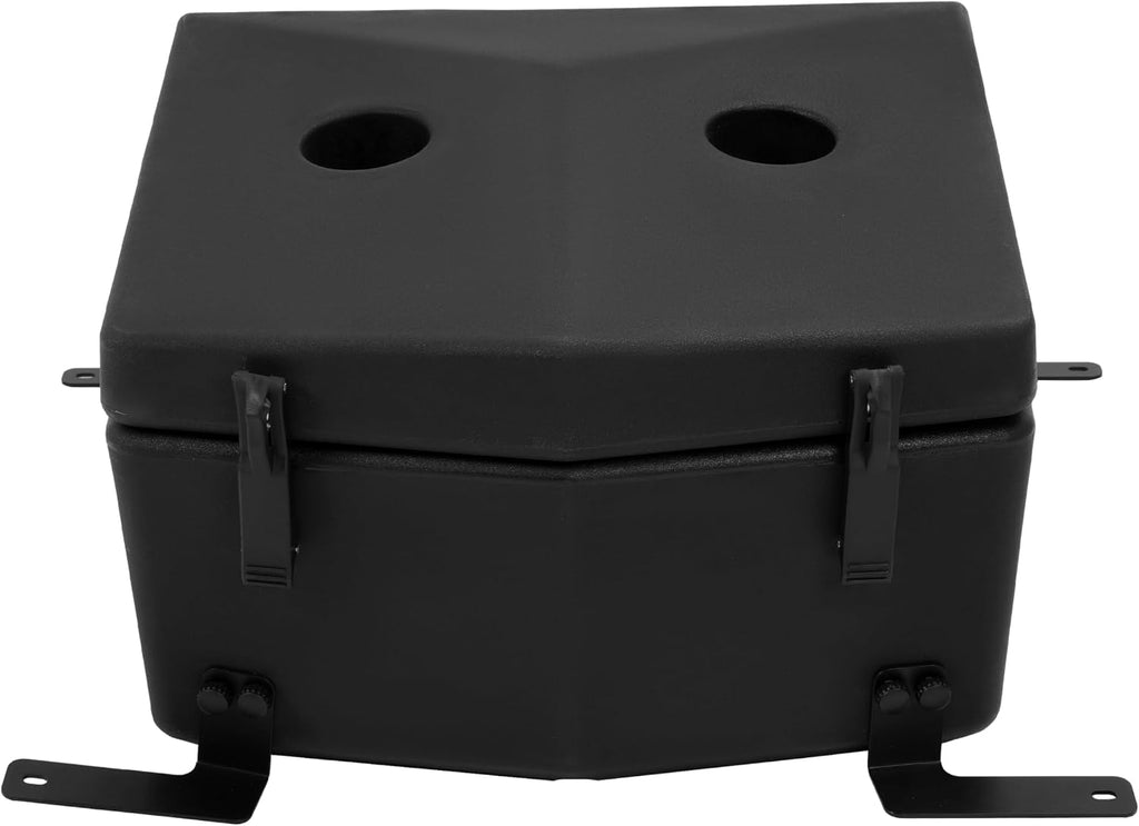 Insulated Cooler Trunk Storage Box Compatible with 2020+ Kawasaki Teryx KRX 1000 30 Liter Capacity Two Built-in Cup Holders Plastic+Steel