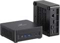 MINISFORUM UM690L Slim Mini PC, AMD Ryzen 9 6900HX Mini Computer (8C/16T, up to 4.9 GHz), 16 GB LPDDR5 and 512GB PCIe 4.0 SSD, DP/HDMI 2.1/USB 4, 4 x USB Type-A, WiFi 6E/BT 5.3