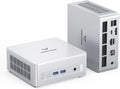 MINISFORUM UM880 Plus Mini PC, AMD Ryzen 7 8845HS (8C/16T, Up to 5.1GHz), 32GB DDR5 RAM, 1TB SSD, Radeon 780M Graphics, OCuLink, Triple Display, 8K@60Hz, 5 USB Ports, Wifi6E