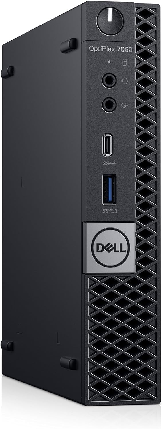 Dell OptiPlex 7060 Micro PC | Intel Core i5-8500 | 32GB RAM | 1TB SSD | Windows 11 Pro | Wi-Fi+ BT | Micro Form Factor Desktop Computer (Renewed)