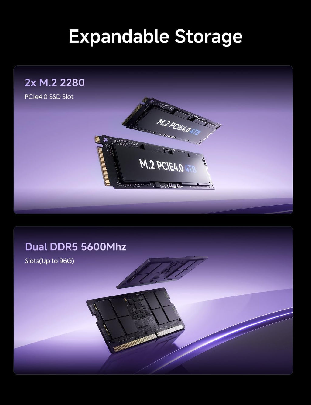 MINISFORUM X1-255 Mini PC AMD Ryzen 7 255 Processor 32GB DDR5 1TB SSD Micro Computer, 2xUSB4/HDMI/DP Four Video Output, 2.5G Lan/WiFi7/BT5.4/Oculink Port, Built-in Dual Microphones Small Form Factor