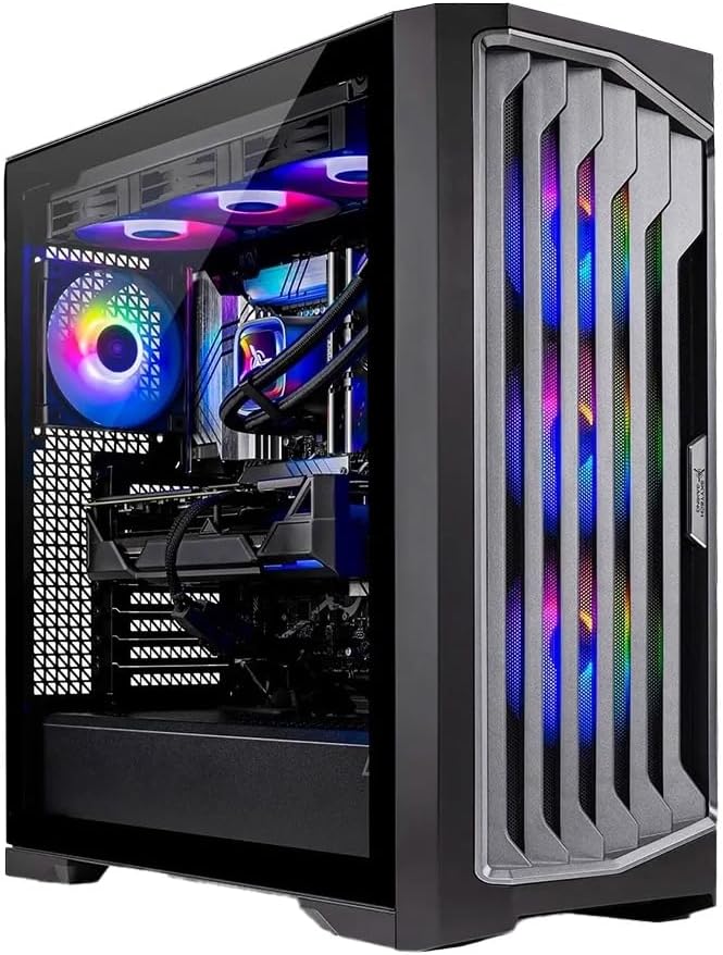 Skytech Gaming Legacy 4 Gaming PC, AMD Ryzen 7 9800X3D 4.7GHz, NVIDIA RTX 5070 Ti 16GB VRAM, X670 Board, 2TB Gen4 NVMe SSD, 32GB DDR5 RAM 5600, 850W Gold ATX 3 PSU, 360 ARGB AIO, WI-FI 5, Windows 11