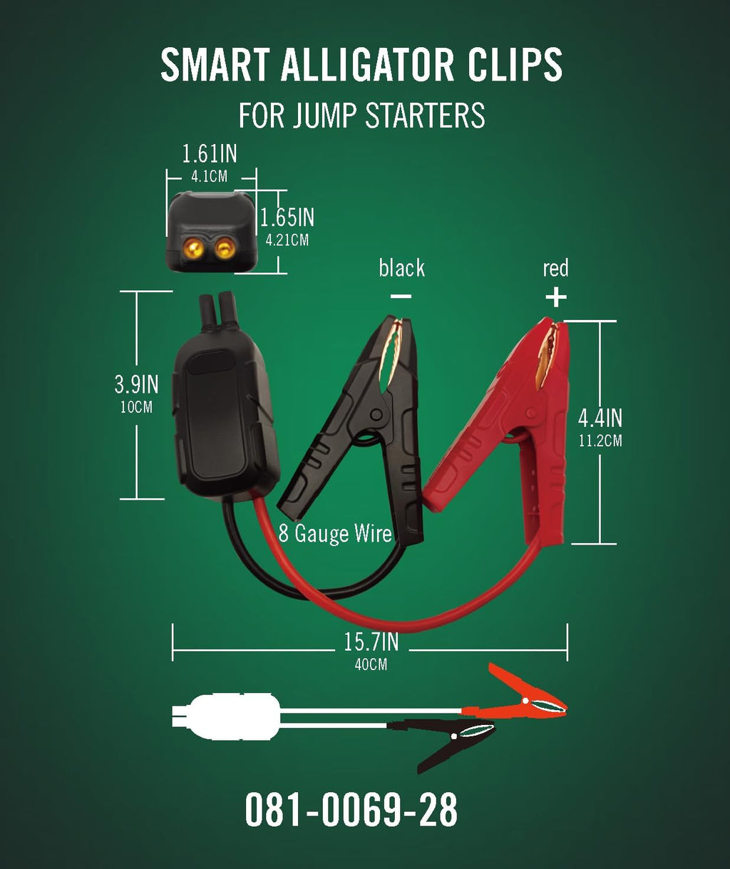 Battery Tender 2000 AMP Lithium Jump Starter -16000mAh Portable Power Station with 100 Watt Inverter - 3 Fast USB Charging Ports - 030-2040-WH