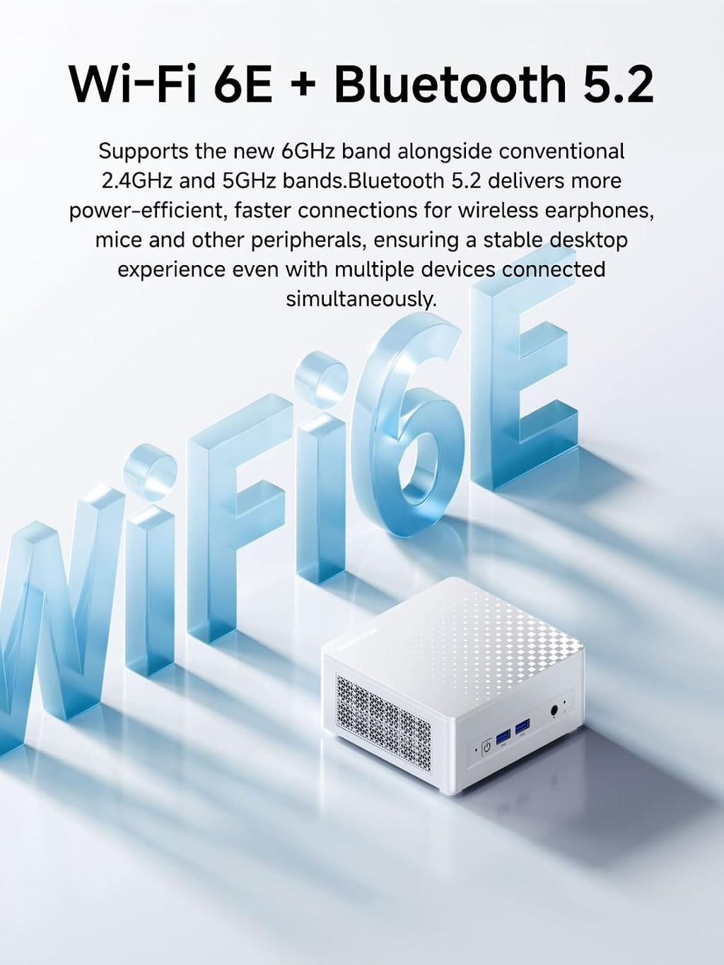 MINISFORUM M1 Lite Mini PC, Intel Core Ultra 5 125U (12C/14T up to 4.3GHz), 16GB DDR5, 512GB SSD, USB4, Triple Display (HDMI 2.1/DP 1.4/USB4), 2.5G LAN, Wi-Fi 6E, BT5.2