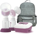 Rumble Tuff Whisper Electric Breast Pump with Flo-1 Collection Kits and Cooler Backpack