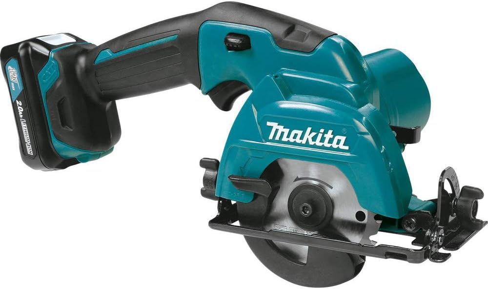 Makita SH02R1 12V max CXT® Lithium-Ion Cordless 3-3/8' Circular Saw Kit (2.0Ah)