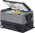 Portable Car Refrigerator/Freezer Electric Cooler Car Fridge, 12V Fridge for Car, 37 Quart -4℉-68℉ Portable Refrigerator for Home, Bar, Camping, Travel, Fishing, Outdoor