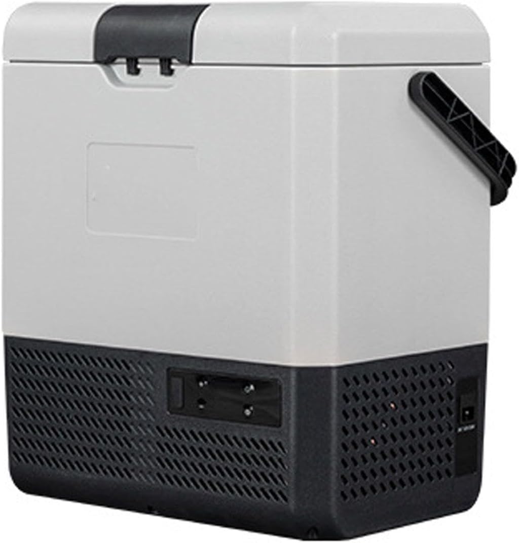 Car Refrigerator, Portable Freezer Compressor Cooler 15Liter Capacity Electric Coolers with 12V/24V DC & 220V AC for Car, RV, Truck, Van, Boat Camping, Travel, Fishing Outdoor,8L
