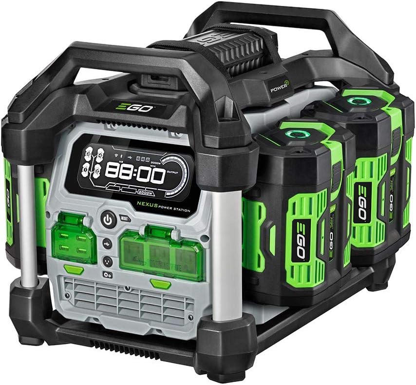 EGO PST3041 Portable Power Station Bundle with PAD1500 Nexus Escape 150W Power Inverter