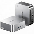 AOOSTAR MACO AMD R7 6850H Mini PC (8C/16T 4.70Ghz) with LPDDR5 6400Mhz 24GB RAM Without SSD/OS,3 *M.2 Slots; Dual 2.5G LAN; LAN Dual USB4; Supports Quad-Screen Display