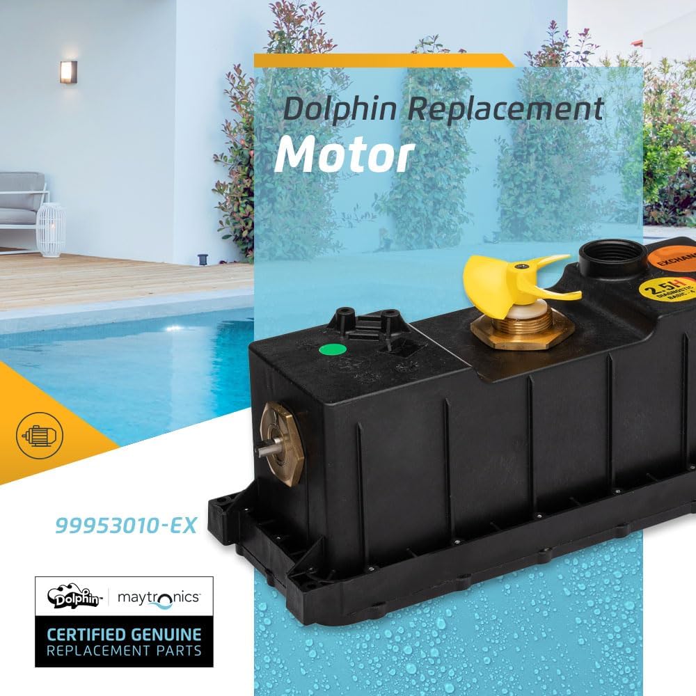 Dolphin Genuine Replacement Part — Robotic Pool Cleaner Motor Unit — 99953010-EX