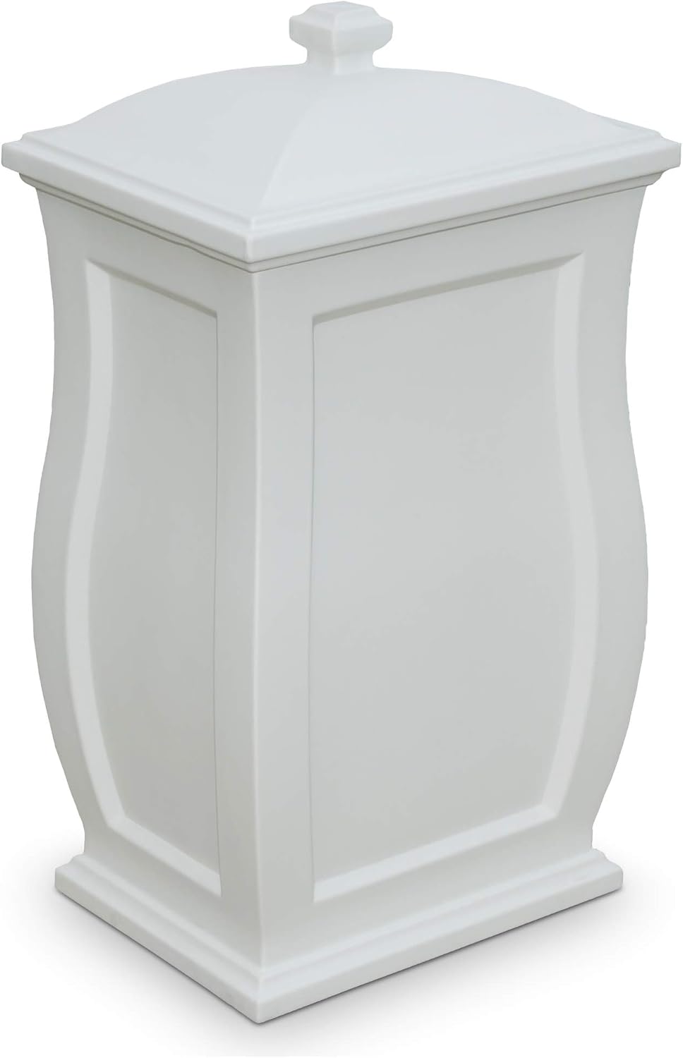 Mayne Mansfield Multi-Purpose Storage Bin - 20in x 20in x 38in - 45 Gallons of Storage Capacity - Polyethylene (5861-W)
