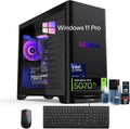 Lenovo Legion Tower 5i Gen 10 Gaming Desktop Computer, Intel Ultra9 275HX (24-Core), GeForce RTX 5070 Ti, 200W Liquid Cooling, USB KB & Mouse & Accessories, Win 11 Pro, 32GB DDR5, 1TB SSD, 2TB HDD
