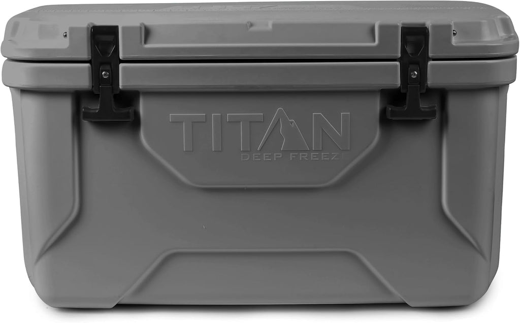 Titan Hard Ice Chest Cooler Roto Cooler with Microban Protection and Deep Freeze Insulation