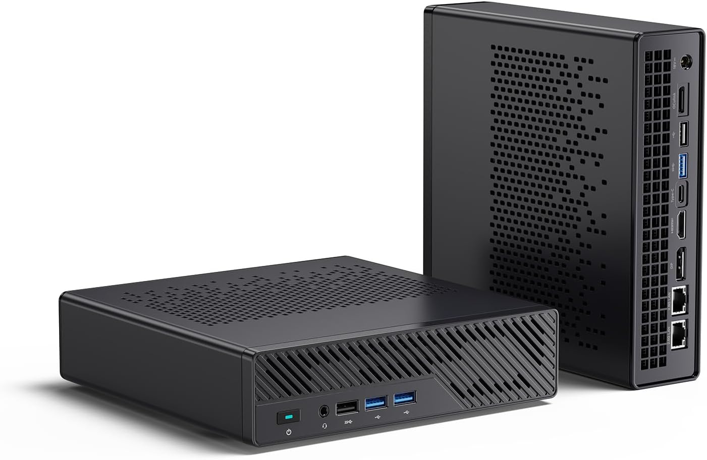 MINISFORUM MS-A1 Mini Workstation AMD Ryzen 9 9950X(16C/32T, up to 5.7GHz) Barebone Without Storage/SSD Mini PC, HDMI/DP/USB-C Triple Outputs, 2x2.5G LAN Port, 4X PCIe SSD Slot, AMD Radeon Graphics