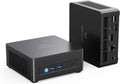 MINISFORUM UM690L Slim Mini PC AMD Ryzen 9 6900HX LPDDR5 32GB RAM 512GB PCIe4.0 SSD, USB4(8K) + HDMI + DP Outputs 2.5G LAN WiFi6E BT5.2, Radeon 680M Graphics Desktop Computer