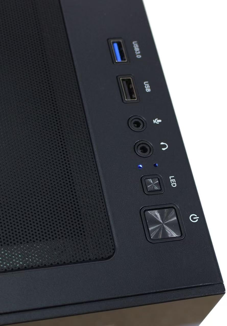 STORMCRAFT Sirius AI Gaming Desktop - Intel i7 14700F up to 5.4 GHz | RTX 5060 Ti 16G GDDR7 | 32GB DDR5 RGB 6000MHz| 2TB NVMe Gen4 SSD | B760 Chipset | Wi-Fi 6E | 2.5GB Ethernet | 5 RGB Fans VR Ready