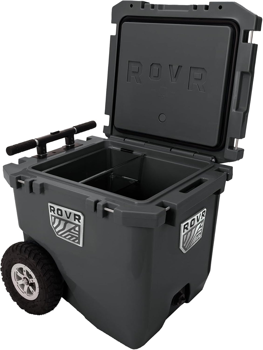 RovR Hard Cooler – Heavy Duty Insulated Cooler Box for Camping, Beach, Travel, Tailgating, Fishing, and Parties – Rugged Portable Cooler for Long Ice Retention