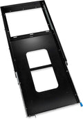Camco 51530 Retractable Floor Mounted Portable Electric Refrigerator Slide with Durable Steel Construction and Smooth Ball Bearings, Medium