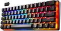 SteelSeries Apex Pro Mini Wireless Mechanical Gaming Keyboard - World's Fastest with Adjustable Actuation, Compact 60% Form Factor, RGB, PBT Keycaps, Bluetooth 5.0, 2.4GHz, USB-C