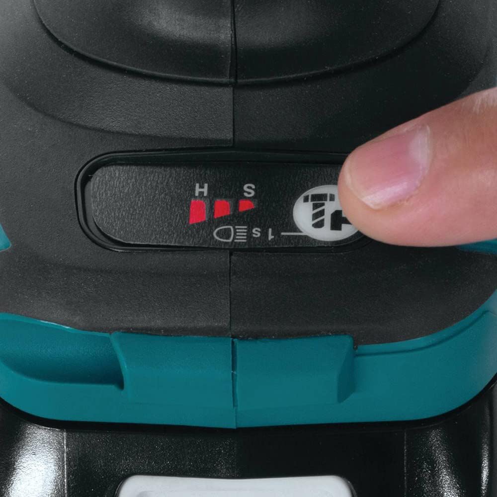 Makita XWT08Z 18V LXT® Lithium-Ion Brushless Cordless High-Torque 1/2' Sq. Drive Impact Wrench, Tool Only