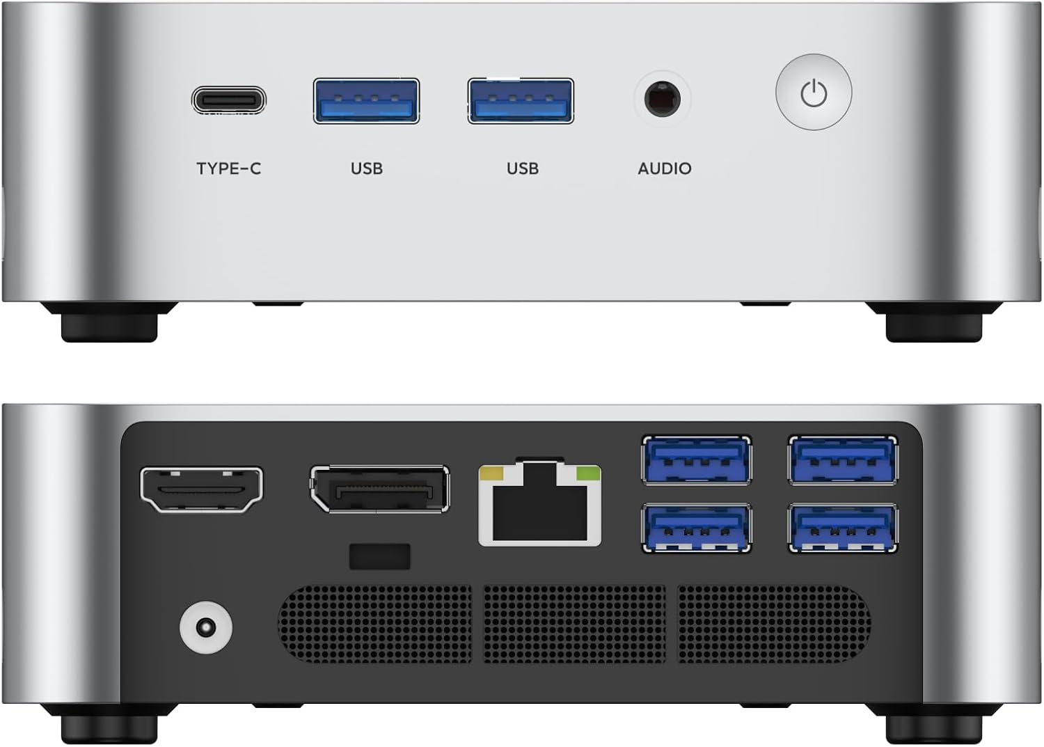 ACEMAGIC V1 Mini PC,16GB DDR4 RAM 512GB SSD Mini Computers, Twin Lake N150(Beat N97/N95) Small Desktop PC, 4K Dual Display/HDMI/WiFi/BT/LAN for Home/Office