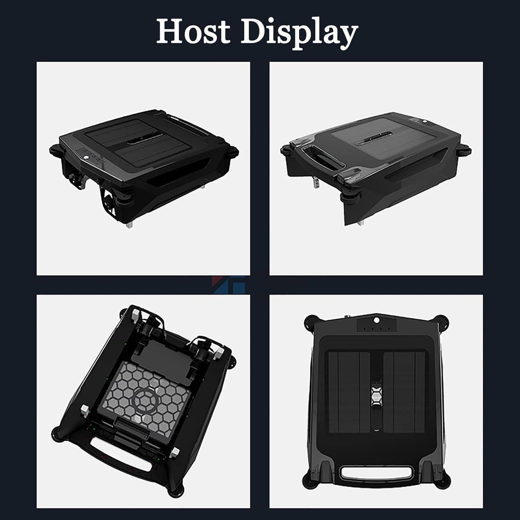 Solar Pool Skimmer, Pool Robot, Cordless Pools Vacuum, Pools Vacuum with Wall Climbing, Intelligent Route Planning, for All Types & Water Surface Cleaning