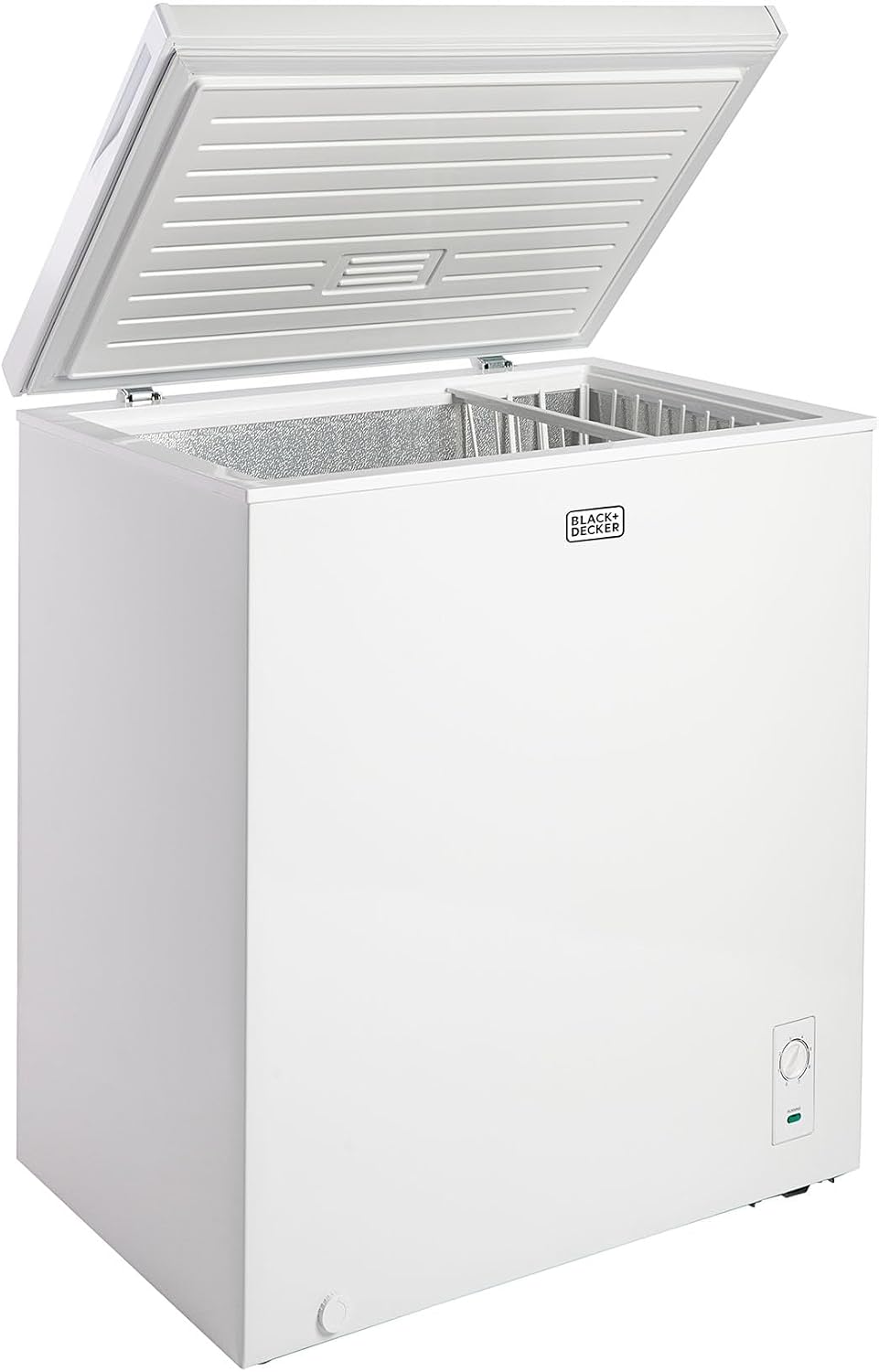 BLACK+DECKER 5.0 Cu. Ft. Chest Freezer, Holds up to 175 Lbs. of Frozen Food with Organizer Basket