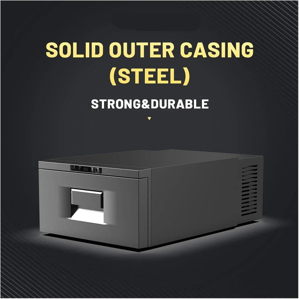 D30 RV Fridge Drawer Car Refrigerator Freezer AC DC Compressor Electric Portable Cooler 12V Fridge With Digital Display