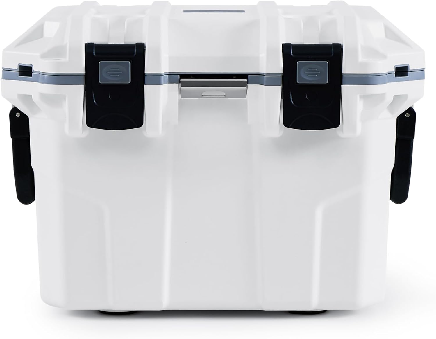BluBox Hard Cooler Box, Heavy-Duty for Extended Outdoor Use, Camping, Fishing, White