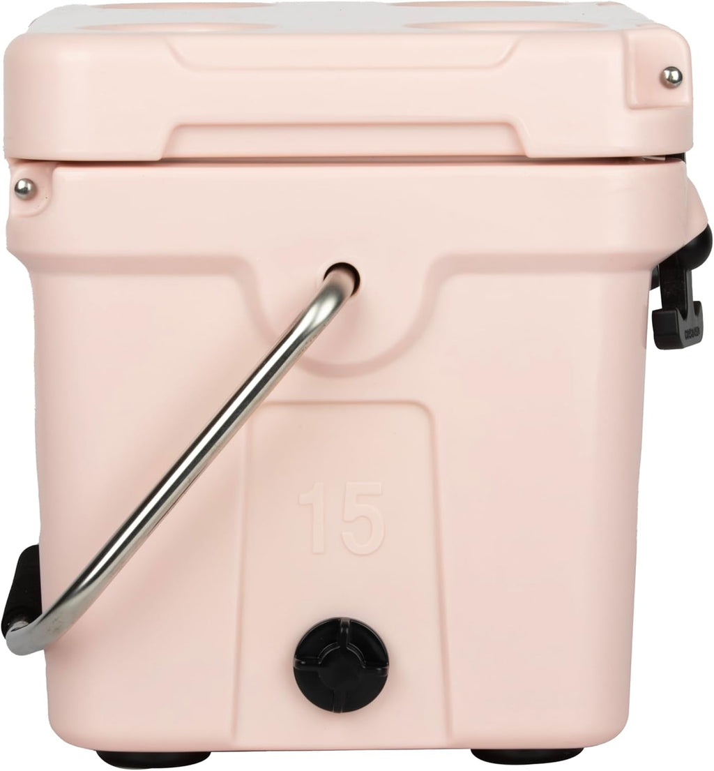 Coastland Bay Series Cooler Premium Everyday Use Insulated Rotomolded Cooler, Small Ice Chest for Tight Spaces, Soccer Games, & Tailgates