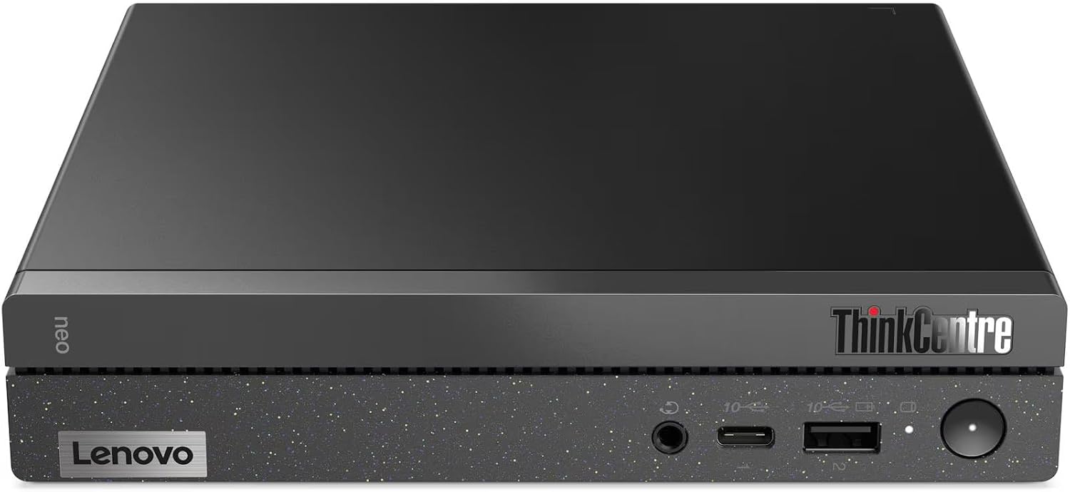 Lenovo ThinkCentre neo 50q Gen 4 Mini Desktop Computer, 8-core Intel Core i5-13420H, 16GB RAM, 1TB SSD, Display Port + HDMI, WiFi 6, RJ-45, USB-C, Wired Keyboard & Mouse, Windows 11 Pro