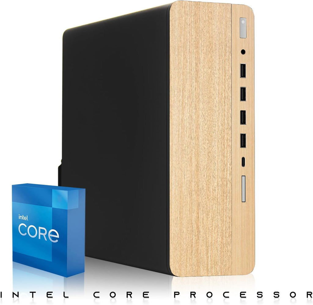 TechMagnet HP G4,Light Dual Premium Gaming Desktop Computer PC,Intel i5 Processor,GT 1030 2GB GDDR5,16GB RAM,512GB SSD,32 Inch Curved Monitor,AI-Enabled RGB KBM,RGB Soundbar,Windows 11(Renewed)