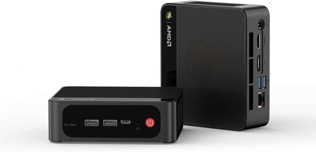 Beelink SER5 Pro Mini PC W11 Pro, AMD Ryzen 5 5625U(6C/12T up to 4.3GHz), 16GB DDR4 500GB NVME SSD, 2.5G LAN + WiFi 6 + BT5.4, HDMI+DP+Type-C Triple Display Mini PC Computer