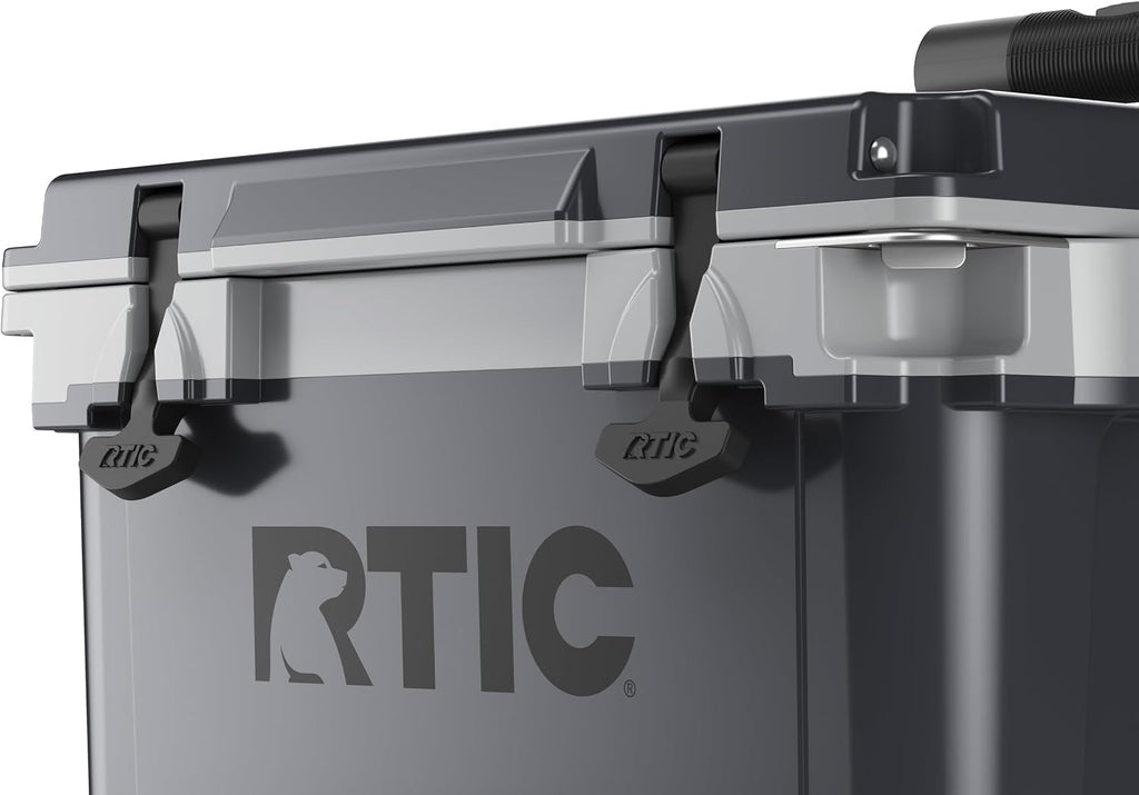 RTIC 22 QT Ultra-Light Wheeled Cooler with Handle, Hard Insulated Portable Ice Chest Box for Beach, Drink, Beverage, Camping, Picnic, Fishing, Boat, Barbecue