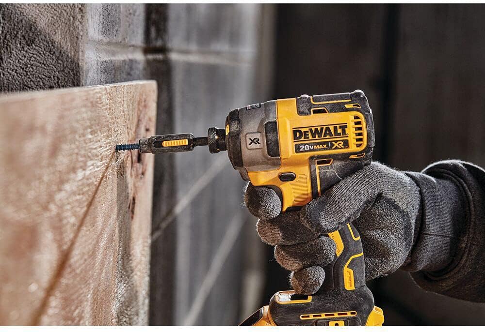 DEWALT 20V MAX XR Impact Driver, Brushless, 3-Speed, 1/4-Inch, Tool Only (DCF887B)