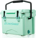EchoSmile 12/18/25 Quart Rotomolded Cooler, Built to Stand up to The Rigors of The Journey