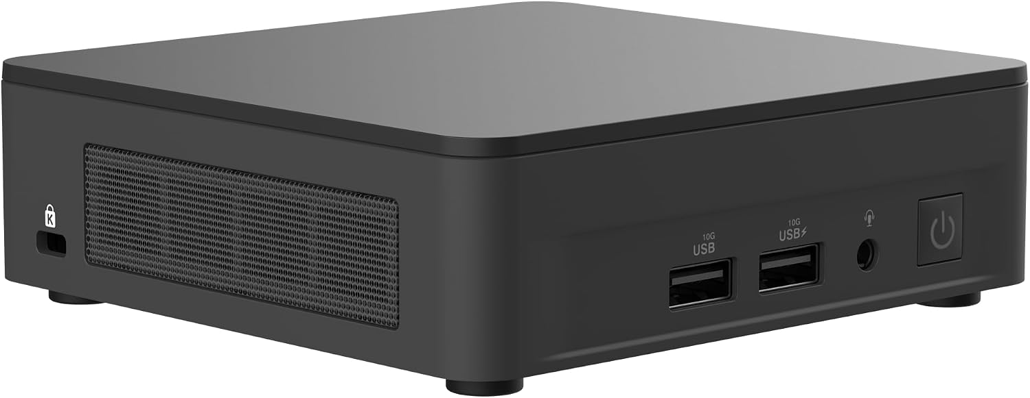 ASUS NUC 13 Pro Slim Barebone with Intel 13th Gen Core i5-1340P, Up to 64GB DDR4 RAM, Triple Storage Design, Thunderbolt™ 4, Wi-Fi 6E & Bluetooth 5.3, with VESA Mount Included