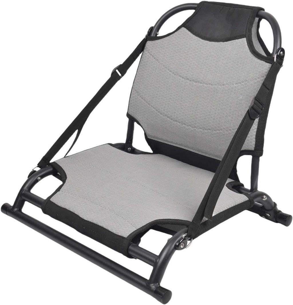 Menolana Folding Kayak Seat Adjustable Backrest Multifunctional Men Women Boat Seat with Back Support for Kayak Standup Paddle Board