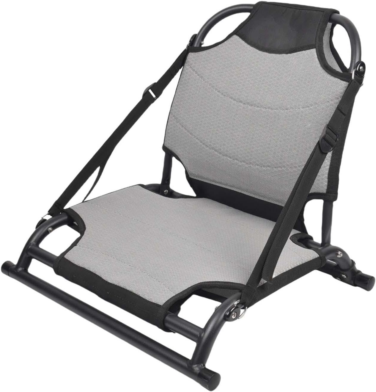 Menolana Folding Kayak Seat Adjustable Backrest Multifunctional Men Women Boat Seat with Back Support for Kayak Standup Paddle Board