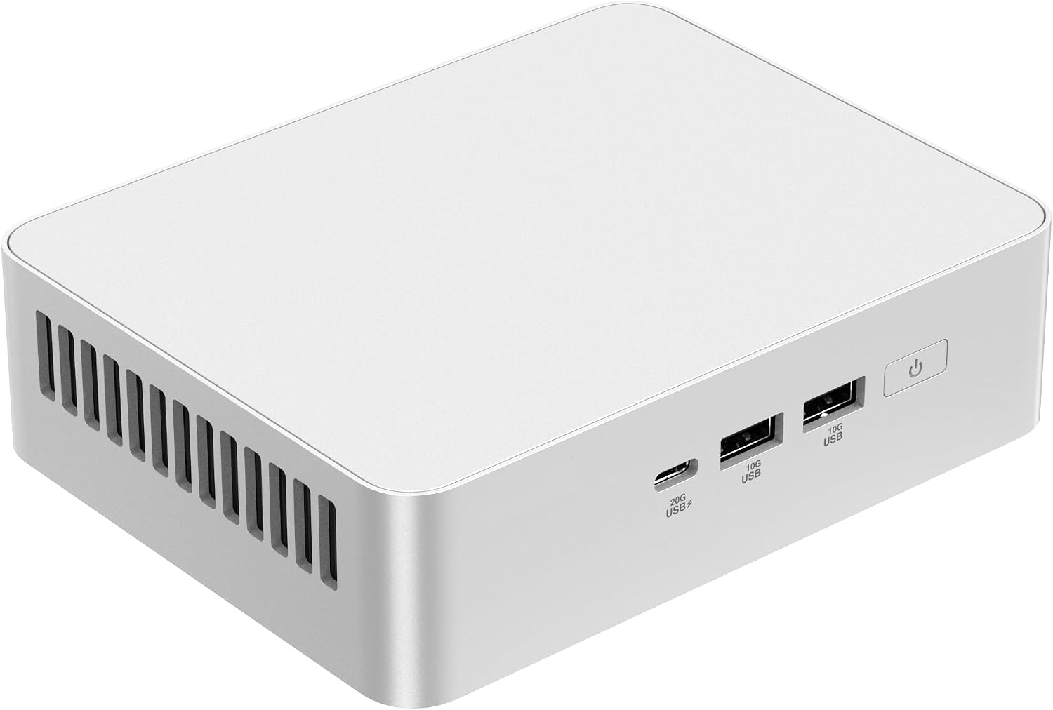 ASUS NUC 15 Pro+ Barebones Mini PC with Intel Series 2 Core Ultra 5 225H, up to 96GB DDR5 RAM, Dual Storage, Thunderbolt™ 4, Wi-Fi 7 & Bluetooth 5.4, Toolless Silver Aluminum Chassis, with VESA Mount
