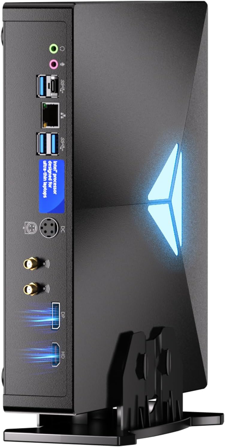 Mini Gaming PC, Desktop Computer Core i9-10900F 10 Cores Upto 5.2GHz, Win-11 Pro, 64G DDR4| 1T NVME SSD, GeForce RTX3050 6G, Type-C/HDMI/DP Ports, 8K@60Hz, WiFi6E/BT5.3 for Video Editing
